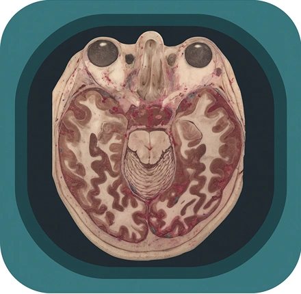 visible humen anatomy brain icon